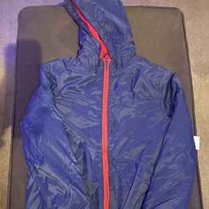 Blue and red boys windbreaker
